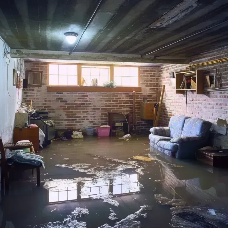 Flooded Basement Cleanup in Fall Creek, WI